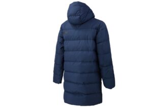 Chaqueta de invierno de plumón azul marino