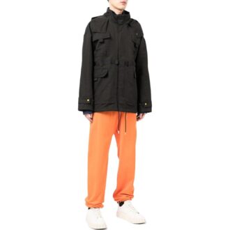 Chaqueta de longitud media PUMA x Central Saint Martins “Negra”