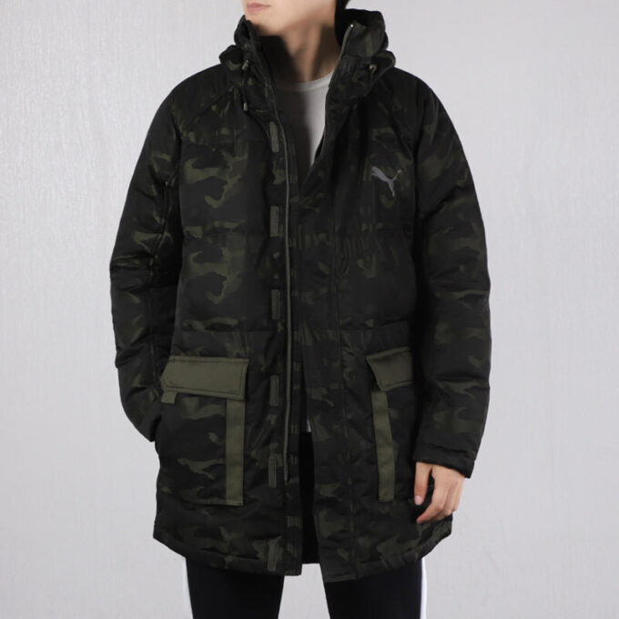 Chaqueta de manga larga con capucha “Verde”