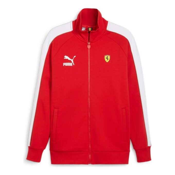 Chaqueta de motor Scuderia Ferrari Race Iconic T7 “Rosso Corsa”