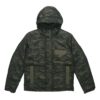 Chaqueta de plumas de camuflaje con capucha Streetstyle 480 “Negra”