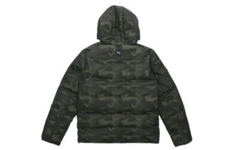 Chaqueta de plumas de camuflaje con capucha Streetstyle 480 “Negra”
