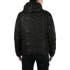 Chaqueta de plumas de camuflaje con capucha Streetstyle 480 “Negra”