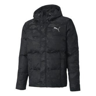 Chaqueta de plumas de camuflaje “Negro y blanco”