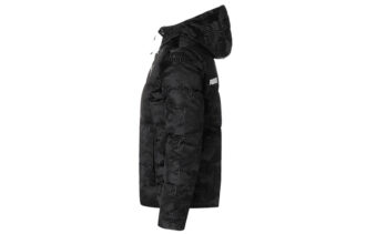 Chaqueta de plumas de camuflaje “Negro y blanco”
