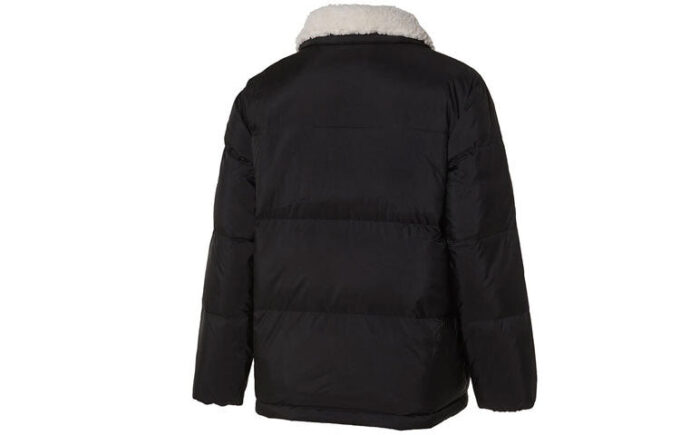 Chaqueta de plumas de esquilado “negra”