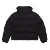 Chaqueta de plumas estilo 480 para mujer, color negro