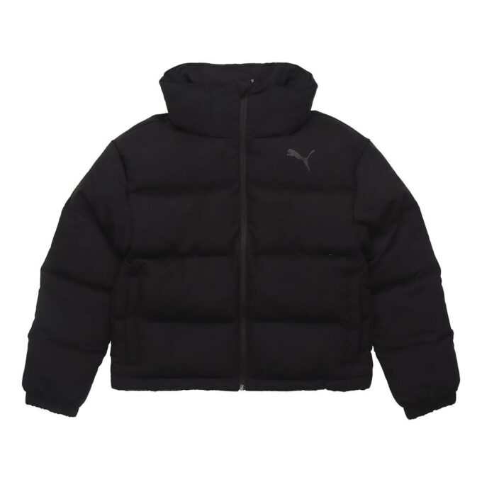 Chaqueta de plumas estilo 480 para mujer, color negro
