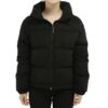 Chaqueta de plumas estilo 480 para mujer, color negro