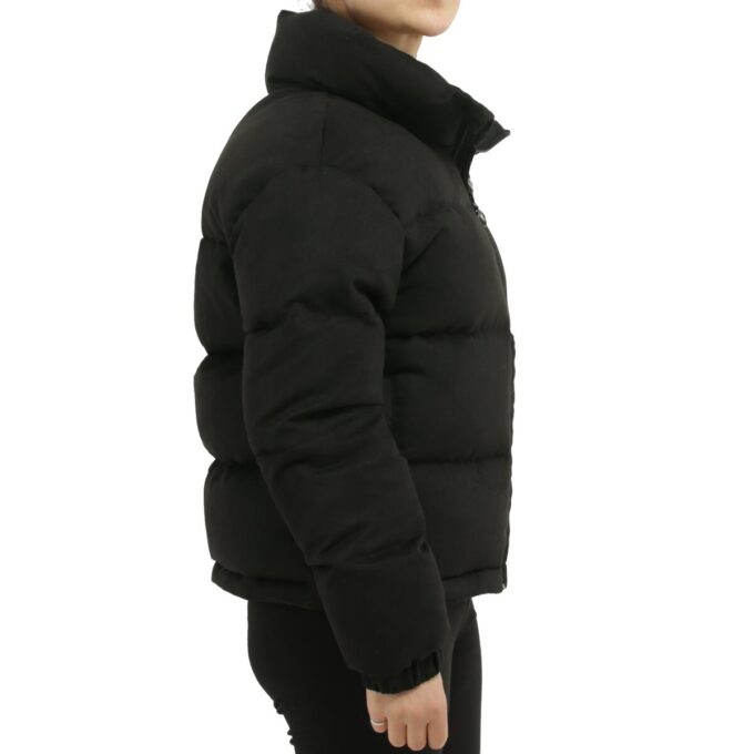 Chaqueta de plumas estilo 480 para mujer, color negro