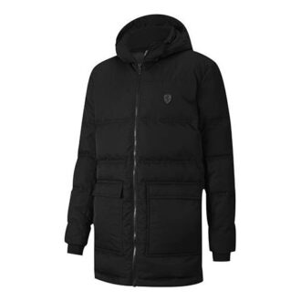 Chaqueta de plumas estilo Scuderia Ferrari “Negra”