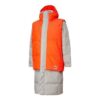 Chaqueta de plumas “Gris Naranja”
