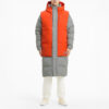 Chaqueta de plumas “Gris Naranja”