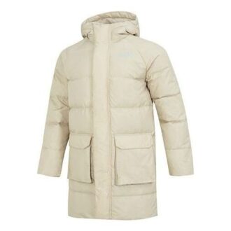 Chaqueta de plumas larga “Beige”