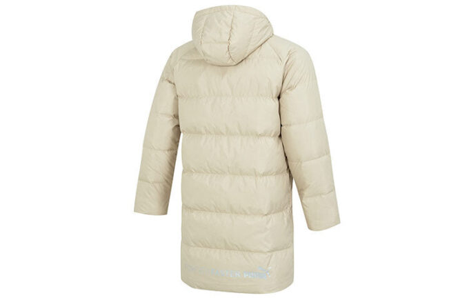 Chaqueta de plumas larga “Beige”