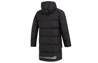 Chaqueta de plumas larga “Negra”