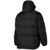 Chaqueta de plumas negra con logo de Street Style