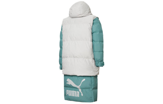 Chaqueta de plumas “Teal White”