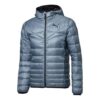 Chaqueta de plumón activa “Gris Negro”