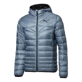 Chaqueta de plumón activa “Gris Negro”