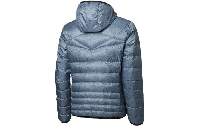 Chaqueta de plumón activa “Gris Negro”