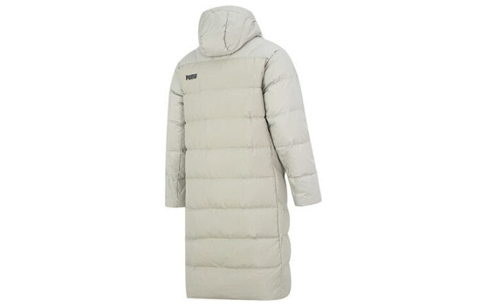 Chaqueta de plumón con capucha “blanca”
