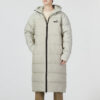 Chaqueta de plumón con capucha “blanca”