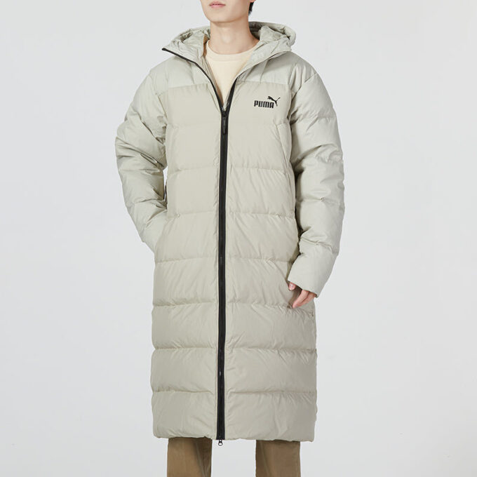 Chaqueta de plumón con capucha “blanca”