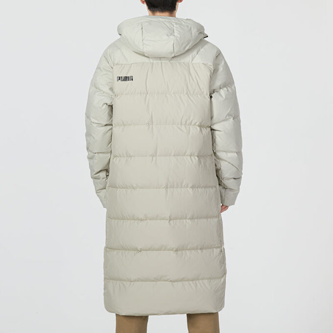 Chaqueta de plumón con capucha “blanca”