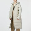 Chaqueta de plumón con capucha “blanca”