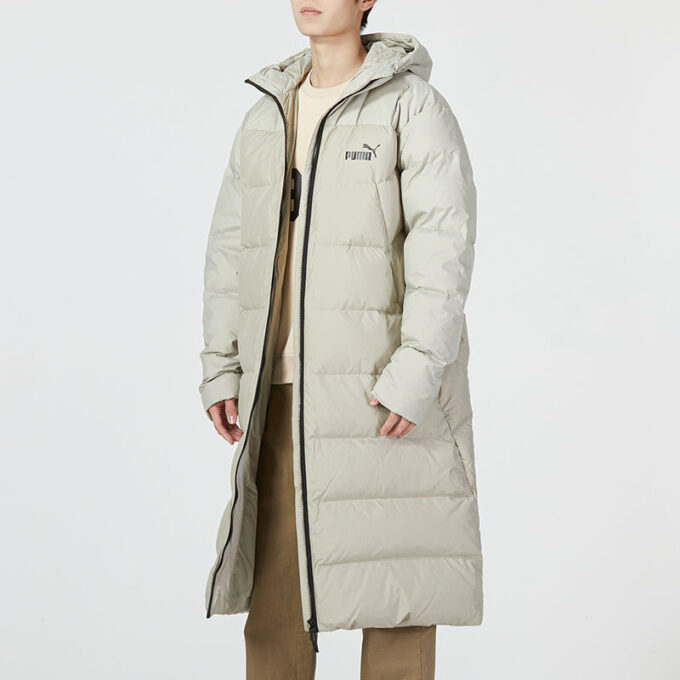 Chaqueta de plumón con capucha “blanca”