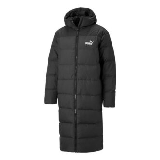 Chaqueta de plumón con capucha “negra”