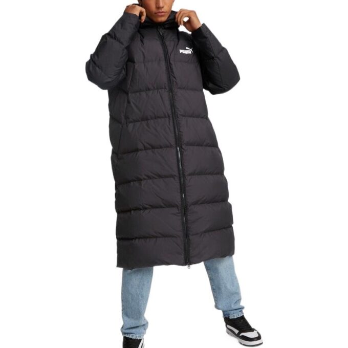 Chaqueta de plumón con capucha “negra”