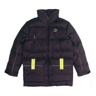 Chaqueta de plumón ligera reflectante “negra”