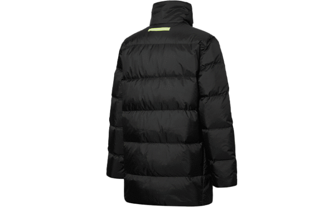 Chaqueta de plumón ligera reflectante “negra”