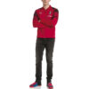 Chaqueta de poliéster del estadio del AC Milan “Roja”