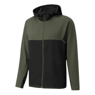 Chaqueta de running Cooladapt con cremallera completa “Verde”