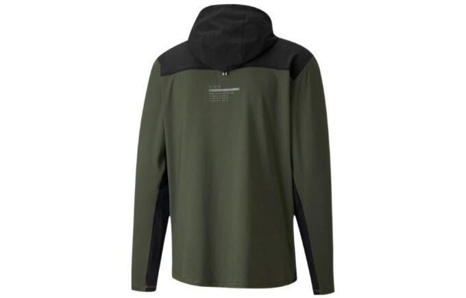 Chaqueta de running Cooladapt con cremallera completa “Verde”