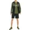 Chaqueta de running Cooladapt con cremallera completa “Verde”