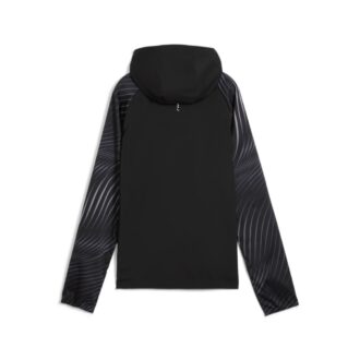 Chaqueta de running tejida con estampado Favourite Velocity (mujeres) – Negra