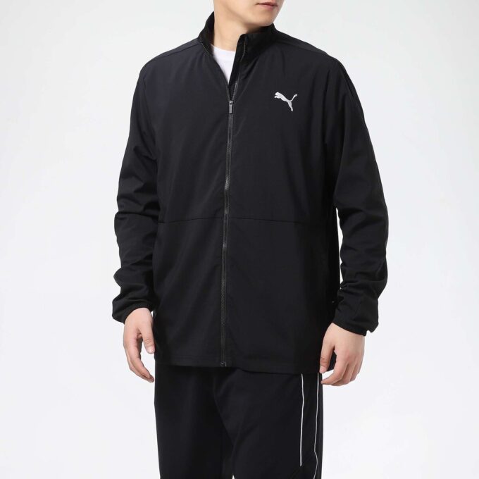 Chaqueta de running tejida favorita “Negra”