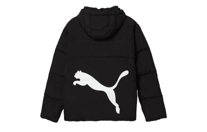 Chaqueta deportiva con capucha Power “Negro y blanco”