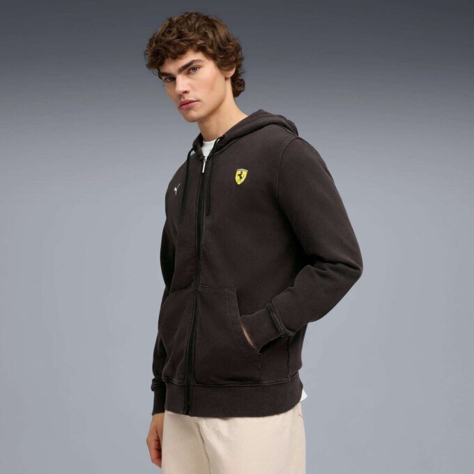 Chaqueta deportiva con cremallera para hombre de la Scuderia Ferrari Chaqueta deportiva con cremallera para hombre de la Scuderia Ferrari