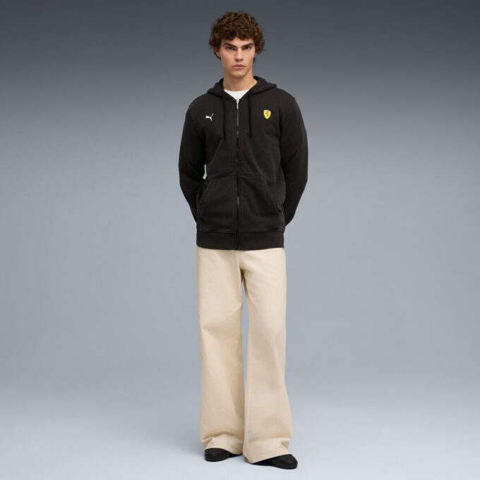 Chaqueta deportiva con cremallera para hombre de la Scuderia Ferrari Chaqueta deportiva con cremallera para hombre de la Scuderia Ferrari