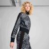 Chaqueta deportiva con estampado animal T7 Leopard Luxe para mujer Chaqueta deportiva con estampado animal T7 Leopard Luxe para mujer