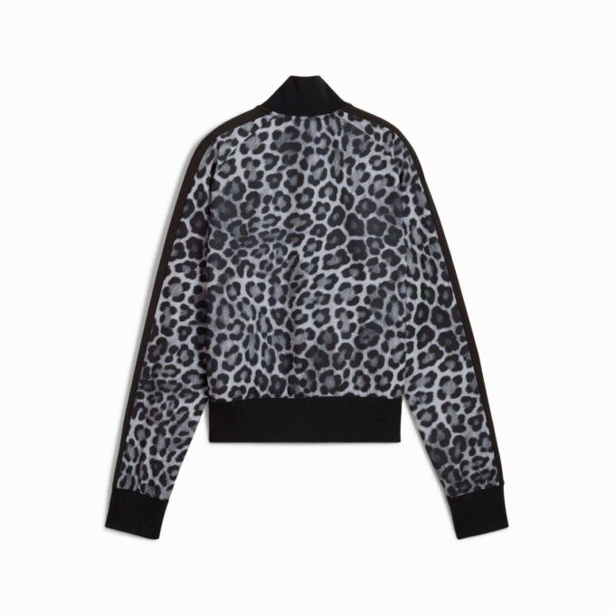 Chaqueta deportiva con estampado animal T7 Leopard Luxe para mujer Chaqueta deportiva con estampado animal T7 Leopard Luxe para mujer