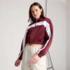 Chaqueta deportiva corta y holgada para mujer