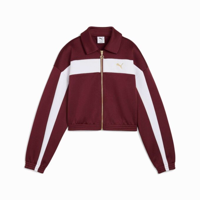 Chaqueta deportiva corta y holgada para mujer