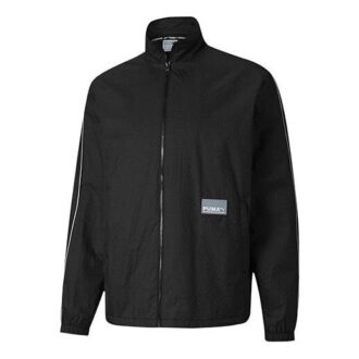 Chaqueta deportiva de manga larga con logo de la marca “Black”