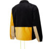 Chaqueta deportiva de pana con logotipo en negro